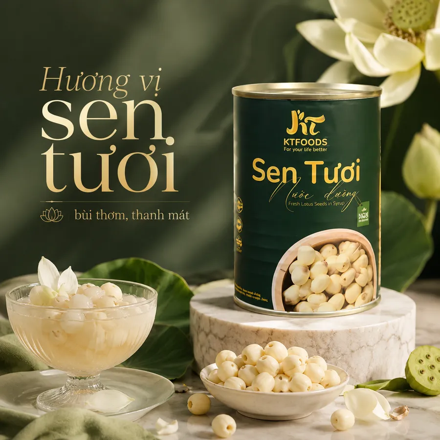 Hạt sen KT Food